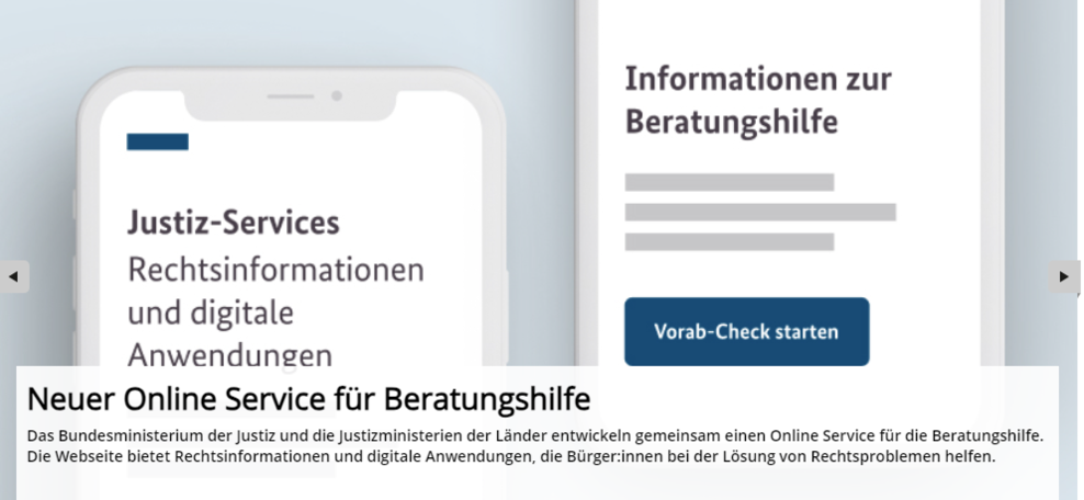 Digitale Rechtsantragstelle